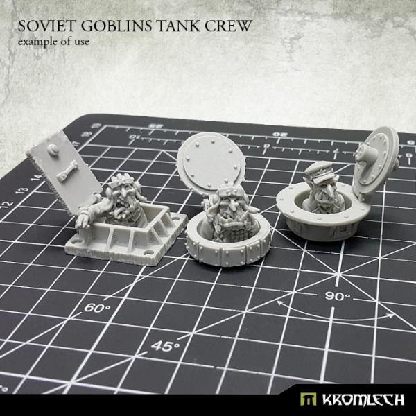 Kromlech Soviet Goblins Tank Crew (3) KRM136 - Hobby Heaven