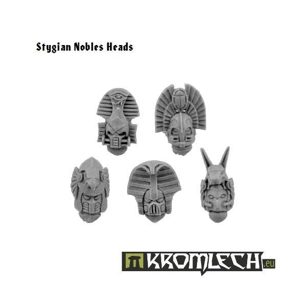 Kromlech Stygian Nobles Heads (10) KRCB035 - Hobby Heaven