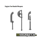 Kromlech Stygian Two Handed Weapons (6) KRCB018 - Hobby Heaven