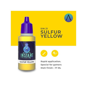 Scale75 Instant Color Sulfur Yellow 17ml SIN-21 - Hobby Heaven