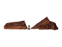 Micro Art Studio Star Wars Legion Forest Fallen Trees Set 1 (2) F00069 Painted - Hobby Heaven
