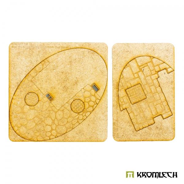 Kromlech Town Streets 170x105mm Oval Base Topper (1) KRBT071 - Hobby Heaven