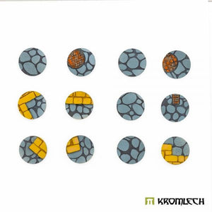 Kromlech Town Streets 30mm Round Base Toppers (12) KRBT082 - Hobby Heaven