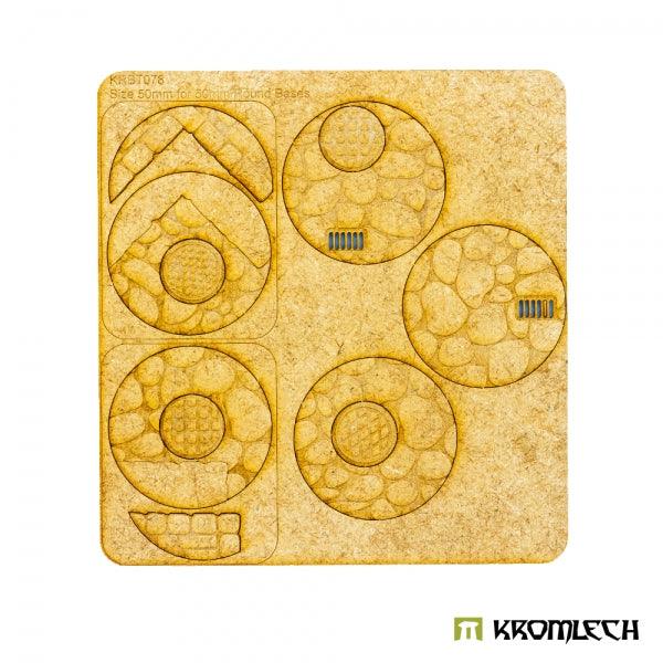 Kromlech Town Streets 50mm Round Base Toppers - 50mm (5) KRBT078 - Hobby Heaven