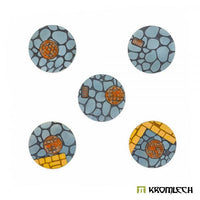 Kromlech Town Streets 50mm Round Base Toppers - 50mm (5) KRBT078 - Hobby Heaven