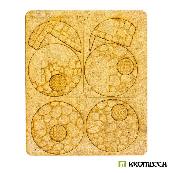 Kromlech Town Streets 60mm Round Base Toppers (4) KRBT077 - Hobby Heaven