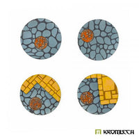 Kromlech Town Streets 60mm Round Base Toppers (4) KRBT077 - Hobby Heaven