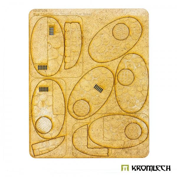 Kromlech Town Streets 75x42mm Oval Base Toppers (6) KRBT076 - Hobby Heaven
