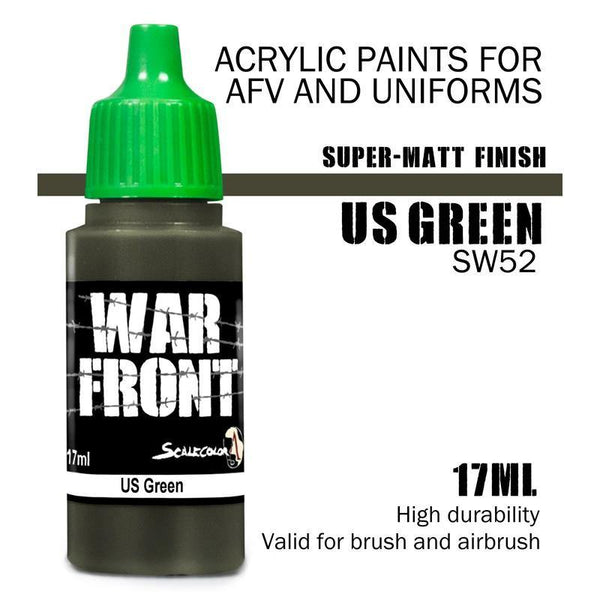 Scale75 Warfront US Green SW-52 - Hobby Heaven