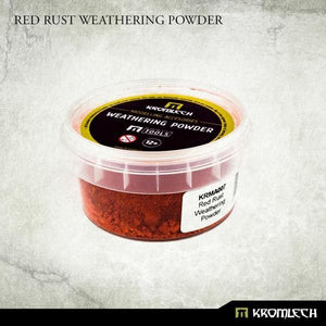 Kromlech Weathering Powder Set - Rust Effects KRMA016 - Hobby Heaven