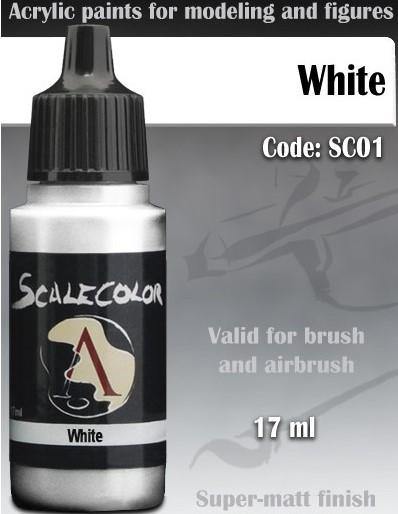 Scale75 Scalecolor White SC-01 - Hobby Heaven