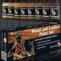Scale75 Wood and Leather Paint Set (8 Paints) - Hobby Heaven