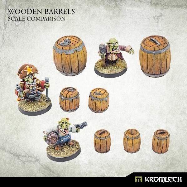 Kromlech Wooden Barrels KRBK056 - Hobby Heaven