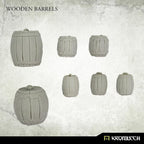 Kromlech Wooden Barrels KRBK056 - Hobby Heaven