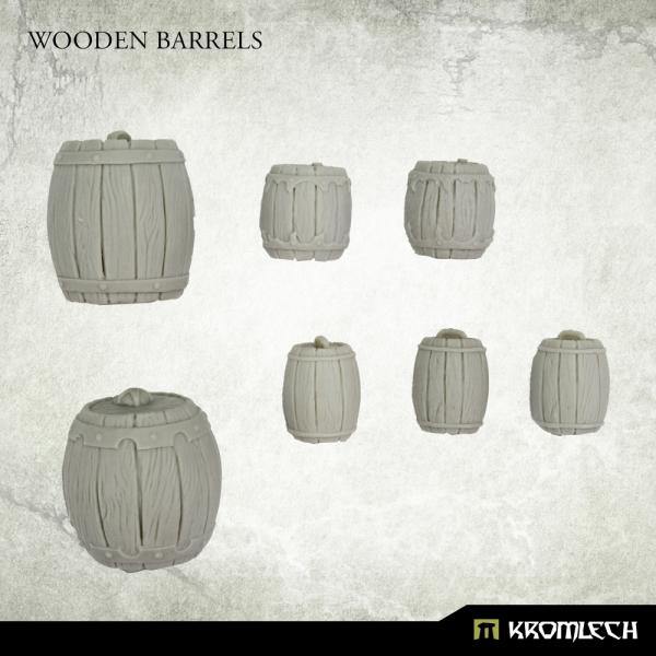 Kromlech Wooden Barrels KRBK056 - Hobby Heaven