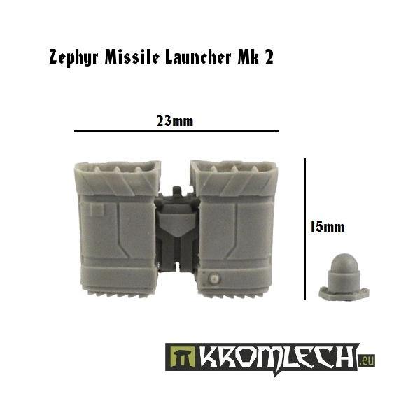 Kromlech Zephyr Missile Launcher MK2 KRVB016 - Hobby Heaven